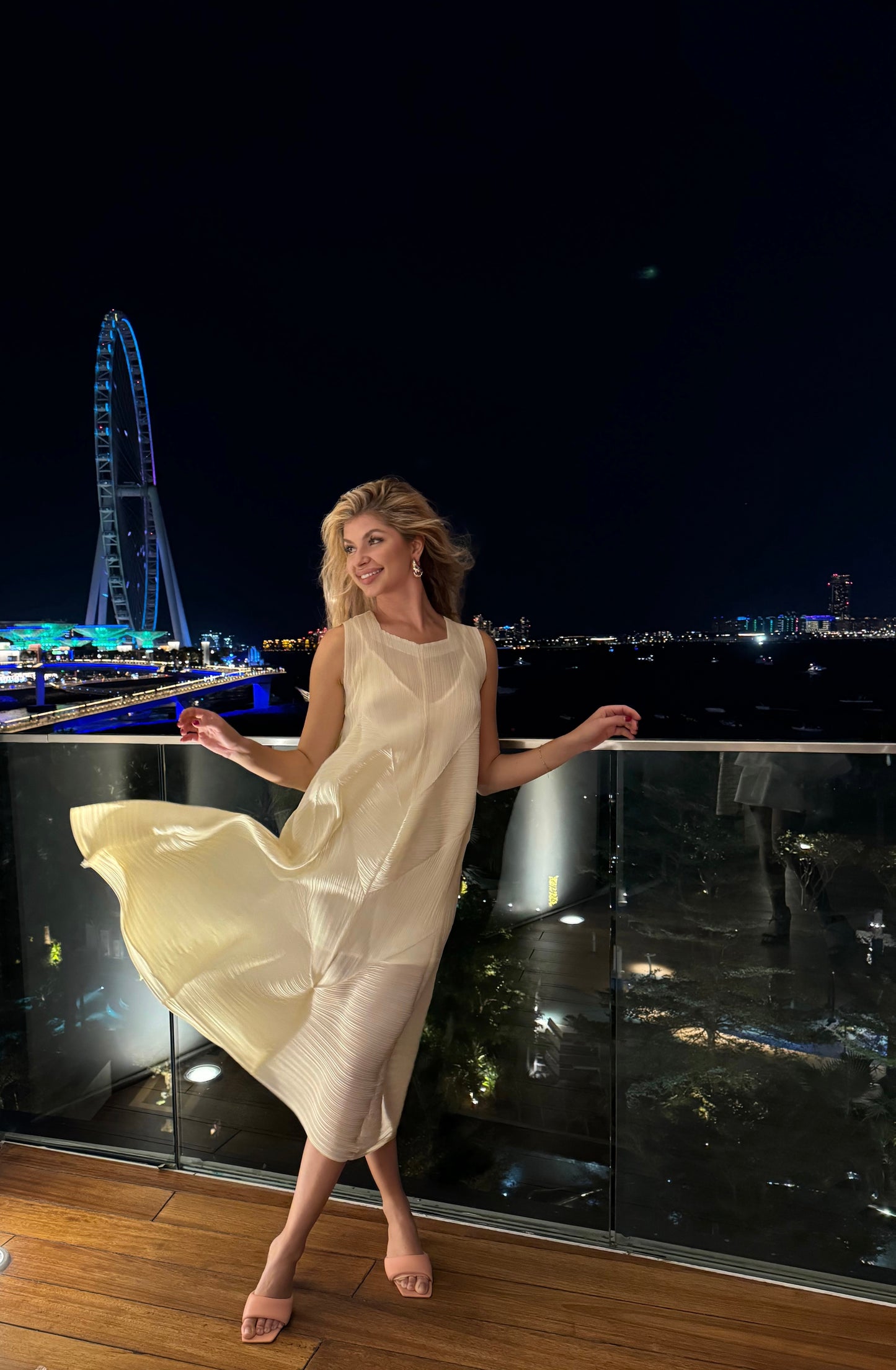 CLOUD Cream Dress