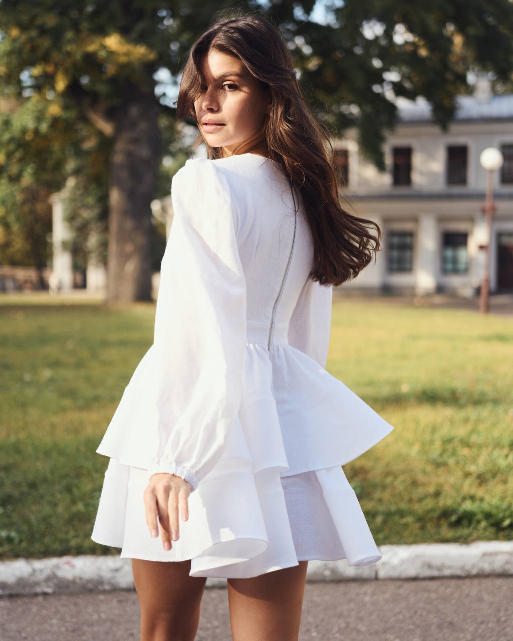WHITE DRESS